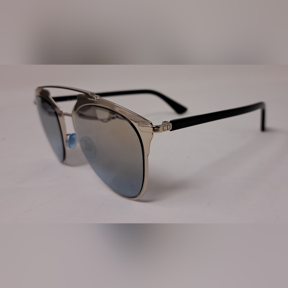 Christian Dior Womens Mirror Aviator Sunglasses Reflected SIlver 85LHD 52-21-140 - Picture 2 of 16